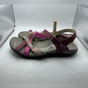Abeo Laguna leather  Pink Sandals women’s size 8N